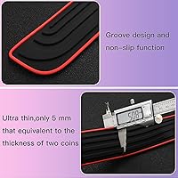 Vista 3 de W-POWER Protectores de placa para umbral de puerta de automóvil – Protectores universales de entrada para umbral de puerta, panel protector