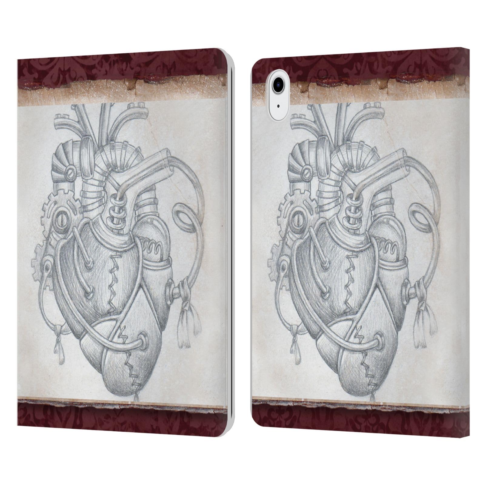 Carcasa de cuero para iPad Air 2020 con diseno de Brigid Ashwood 7