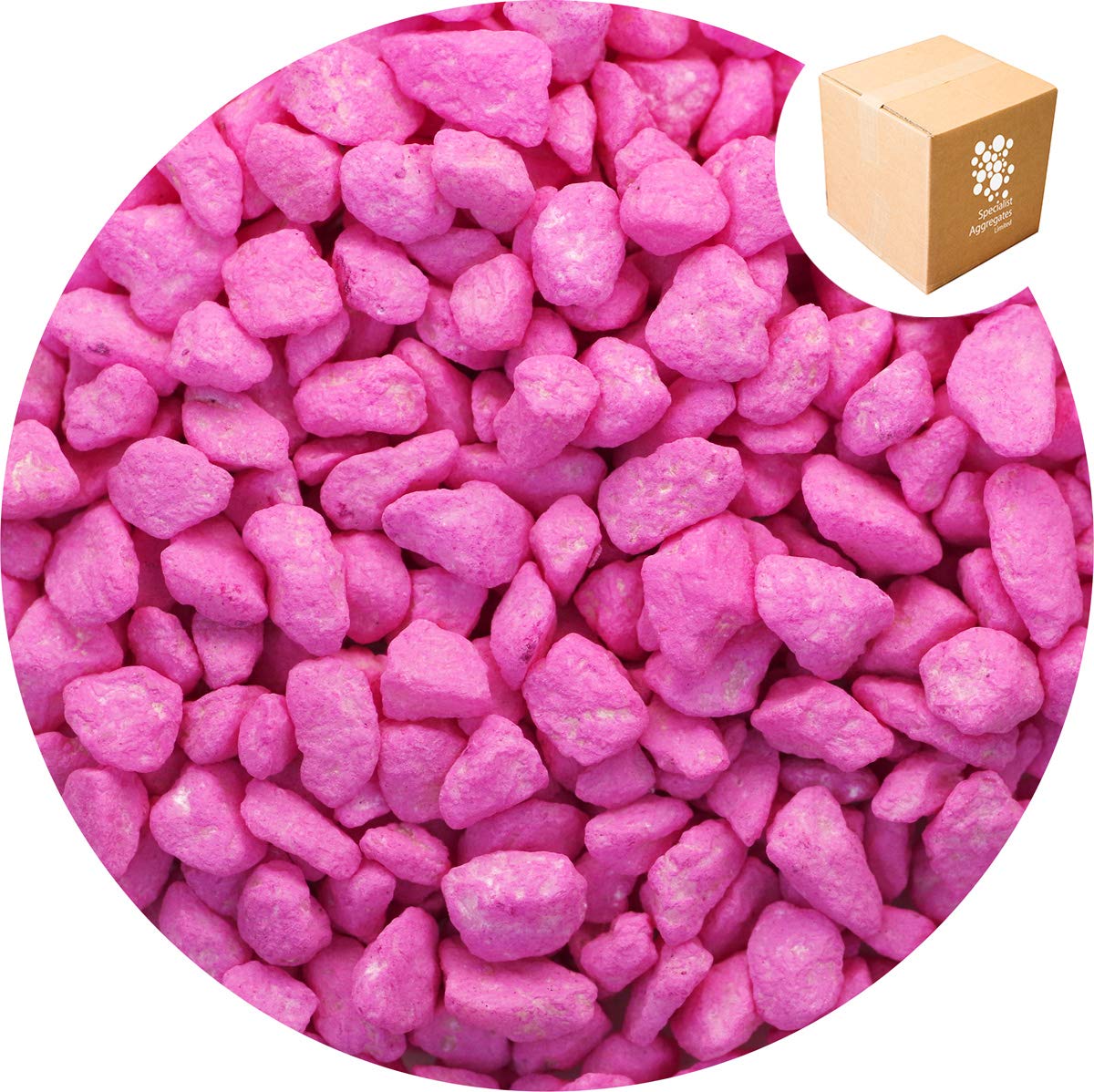 Specialist Aggregates ® - Calico Marble - Pink Pirouette - 15kg — image 1