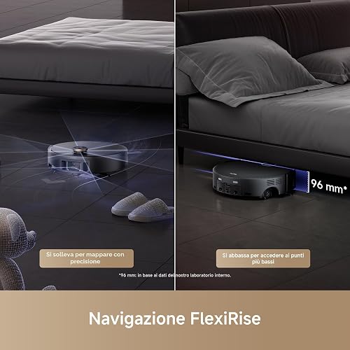 Mova Z60 Ultra Roller Complete: Vacuum Cleaner with HydroForce Cleaning Technology, DuoSolution, StepMaster 2.0, LiftPro, AutoShield and 28,000Pa Suction Power - 8