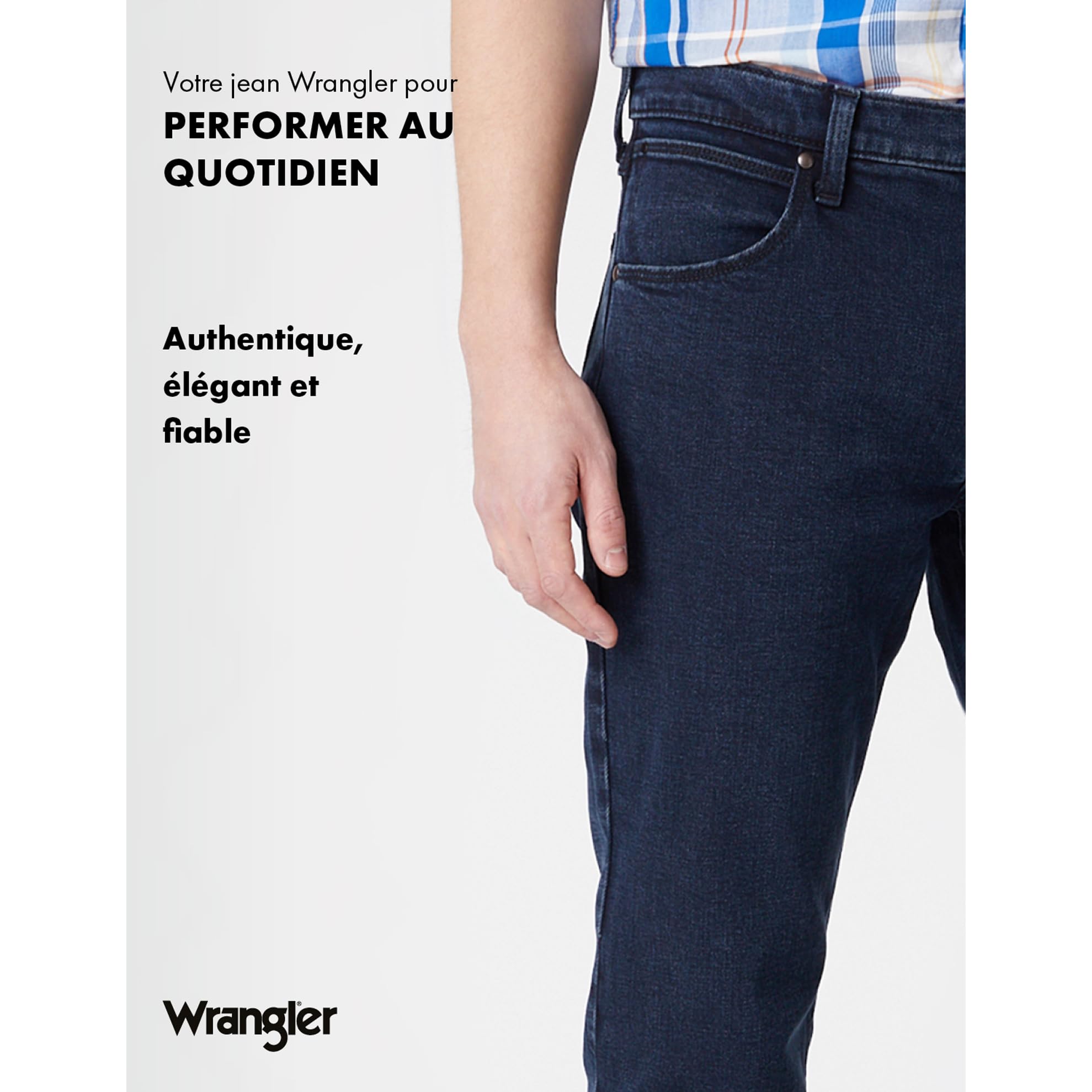 Wrangler Red Kabel Regular - Jeans - Classic - Homme