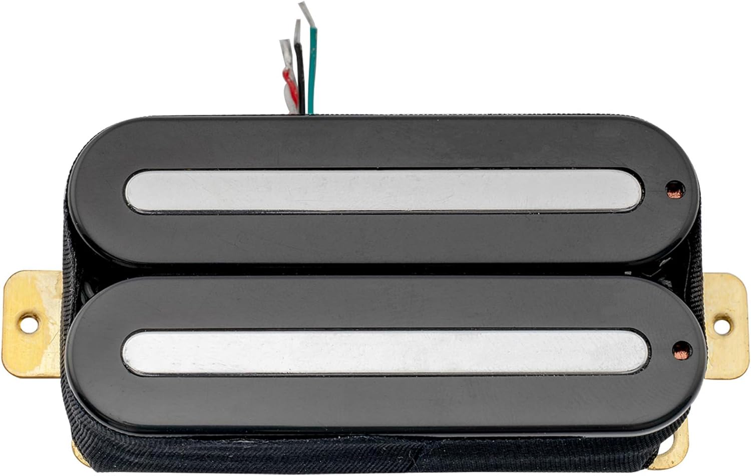 Artec HXTN Super Power Dual Blade Hot Rail Ceramic Humbucker Pickup Neck Pickup 10K for Strat Tele Style Electric Guitar, Black