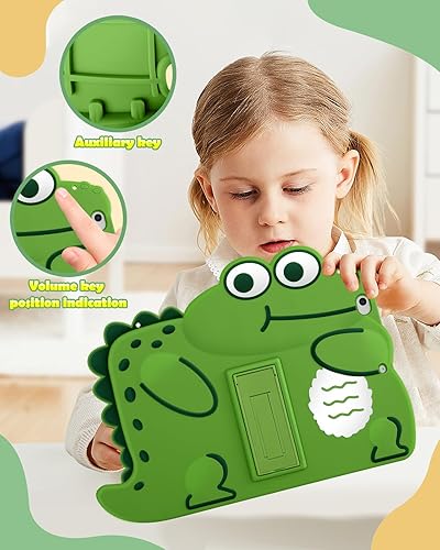 Vista 27 de Funda para iPad Air de 11 pulgadas M2 2024/M3 2025/Air 5ª/4ª generación, Pro 11 pulgadas, funda de silicona con soporte para iPad Air 10.9/Air5/Air4