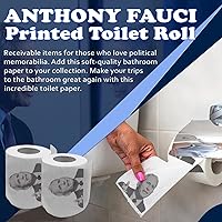 Vista 2 de Anthony Fauci - Rollo de papel higiénico Divertido regalo político de broma del Dr. Fauci para demócratas y republicanos que se oponen a Fauci