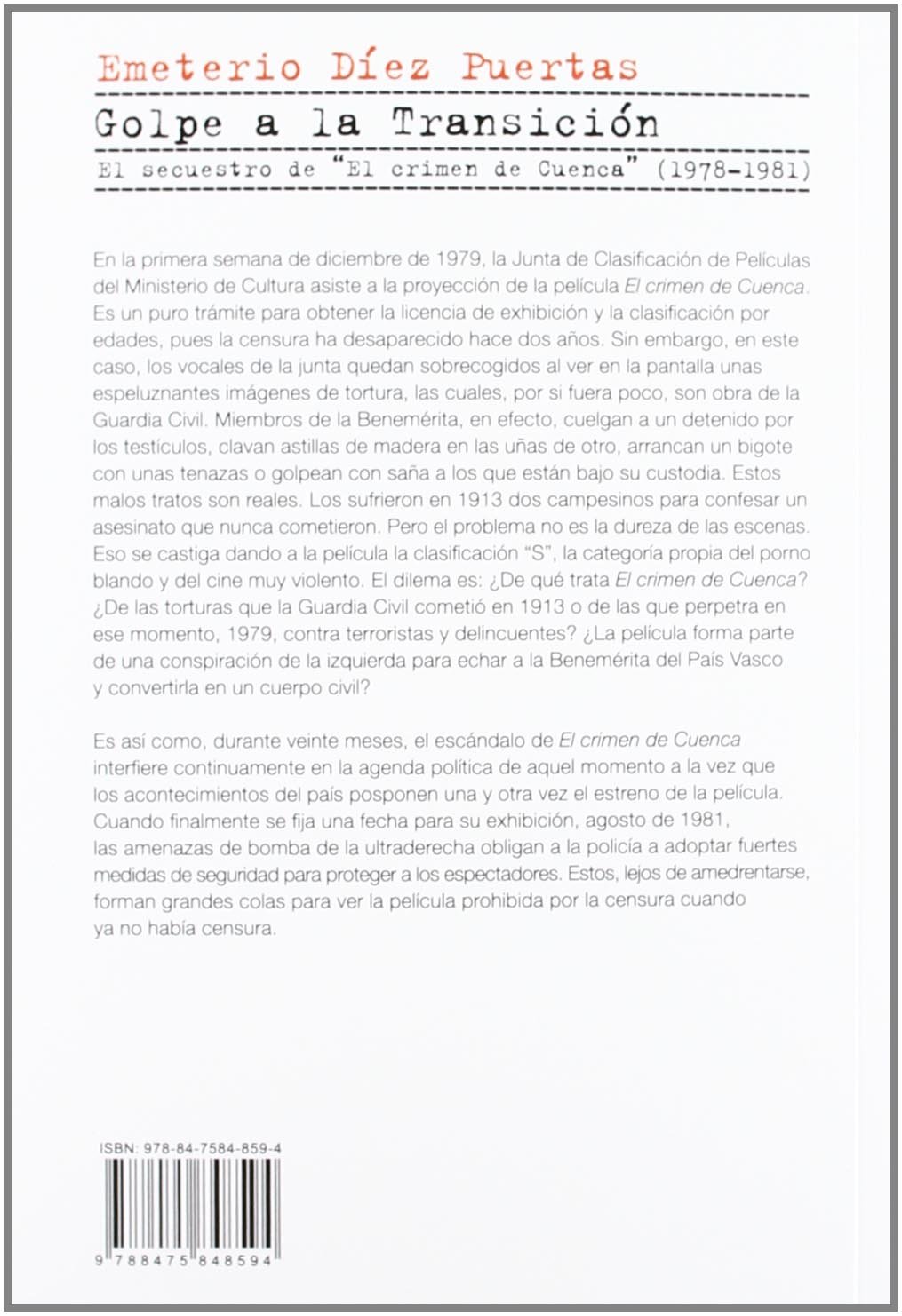 Golpe a la Transición: El secuestro de "El crimen de Cuenca" (1978-1981): 38 (Kaplan)