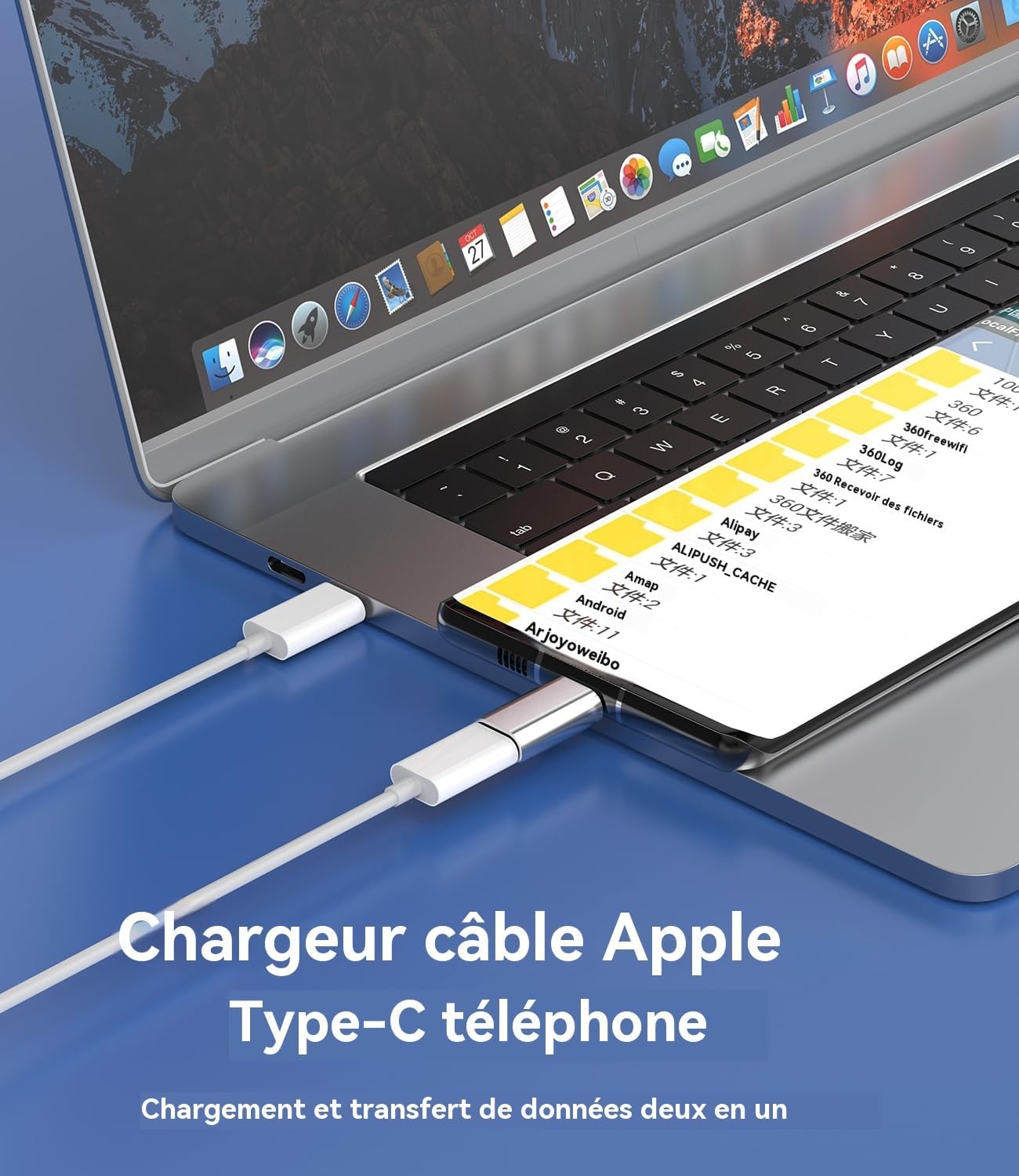 Adattatore Lightning Femmina a USB C Maschio 3 Pack per iPhone 16 15 Apple Ricarica Cavo Tipo C Connettore