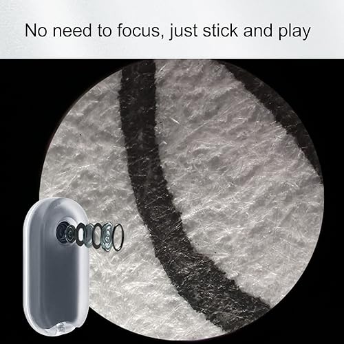 Miniatura 2 de Microscopio de teléfono, HD para teléfono móvil, microscopio digital, microscopio macro portátil pequeño, máximo 400X, tipo pasta, accesorios, lente