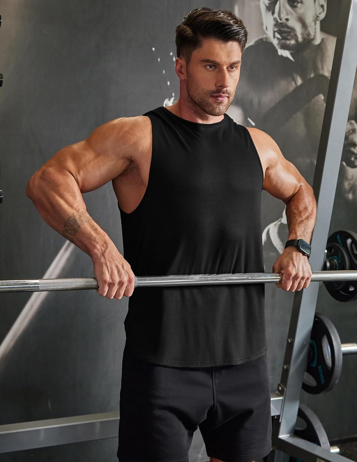 COOFANDY Men Workout Tank Tops Sleeveless Gym Muscle Shirt Quick Dry Athletic Running Tee Shirts Summer Lightweight - Image 2