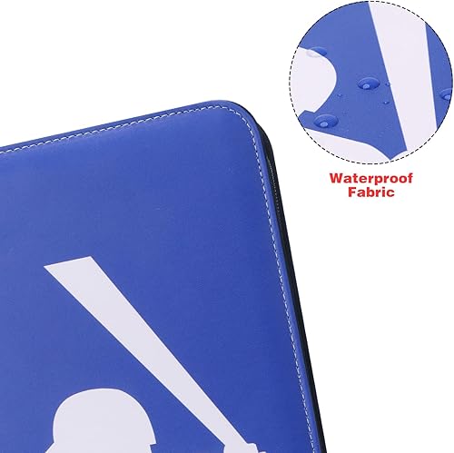 Vista 32 de Álbumes coleccionables para tarjetas coleccionables, carpeta de 4 bolsillos, funda de 400 bolsillos, carpeta de tarjetas de poliuretano con Blanco