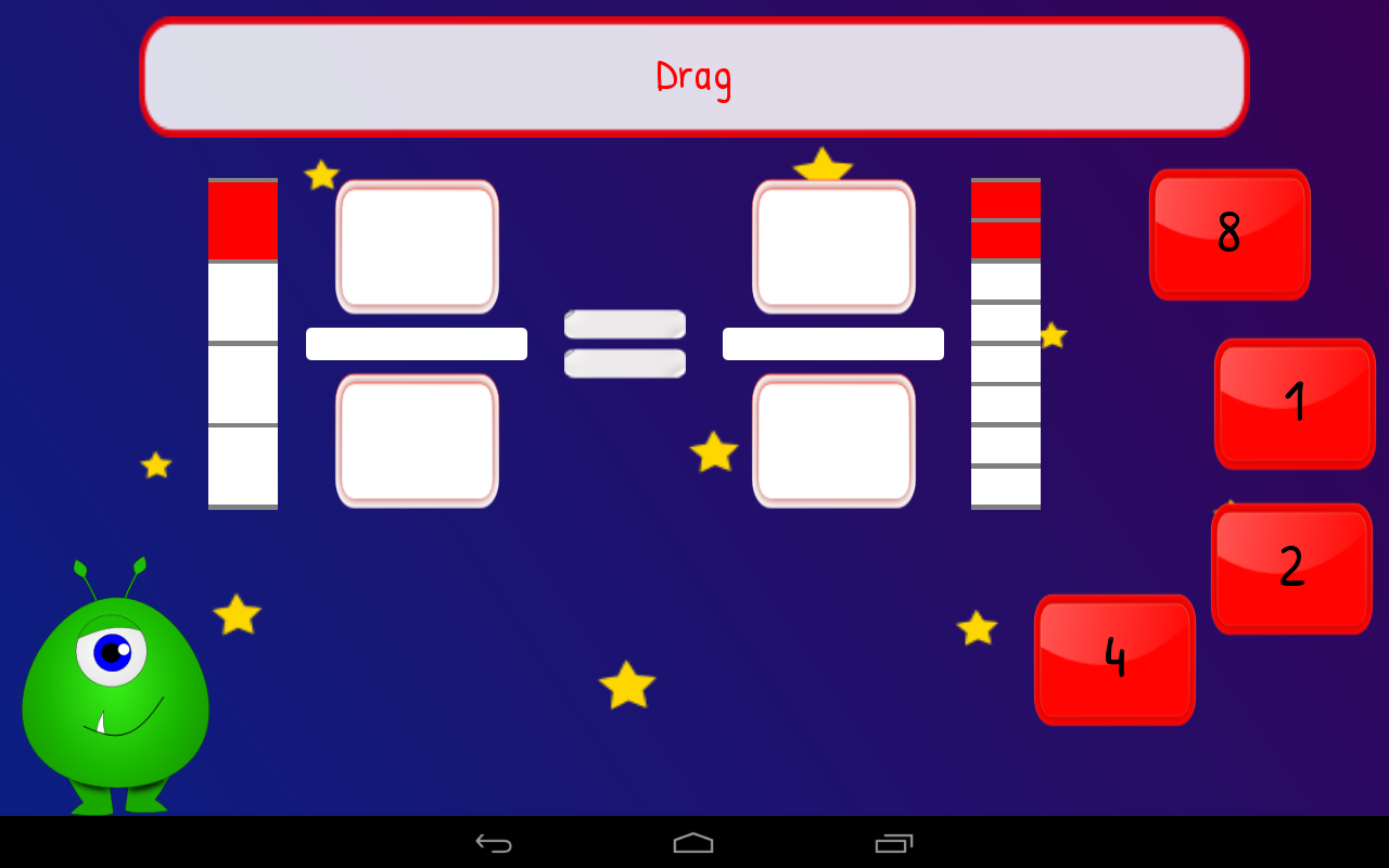 3rd 4th Grade Fractions Games - App on Amazon Appstore