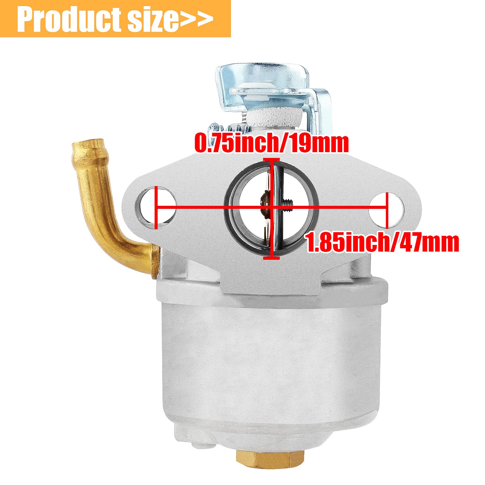 Carburatore Per Spazzaneve Murray 536.887996 Doppio Stadio 29 - Ricambio Pro Chaser