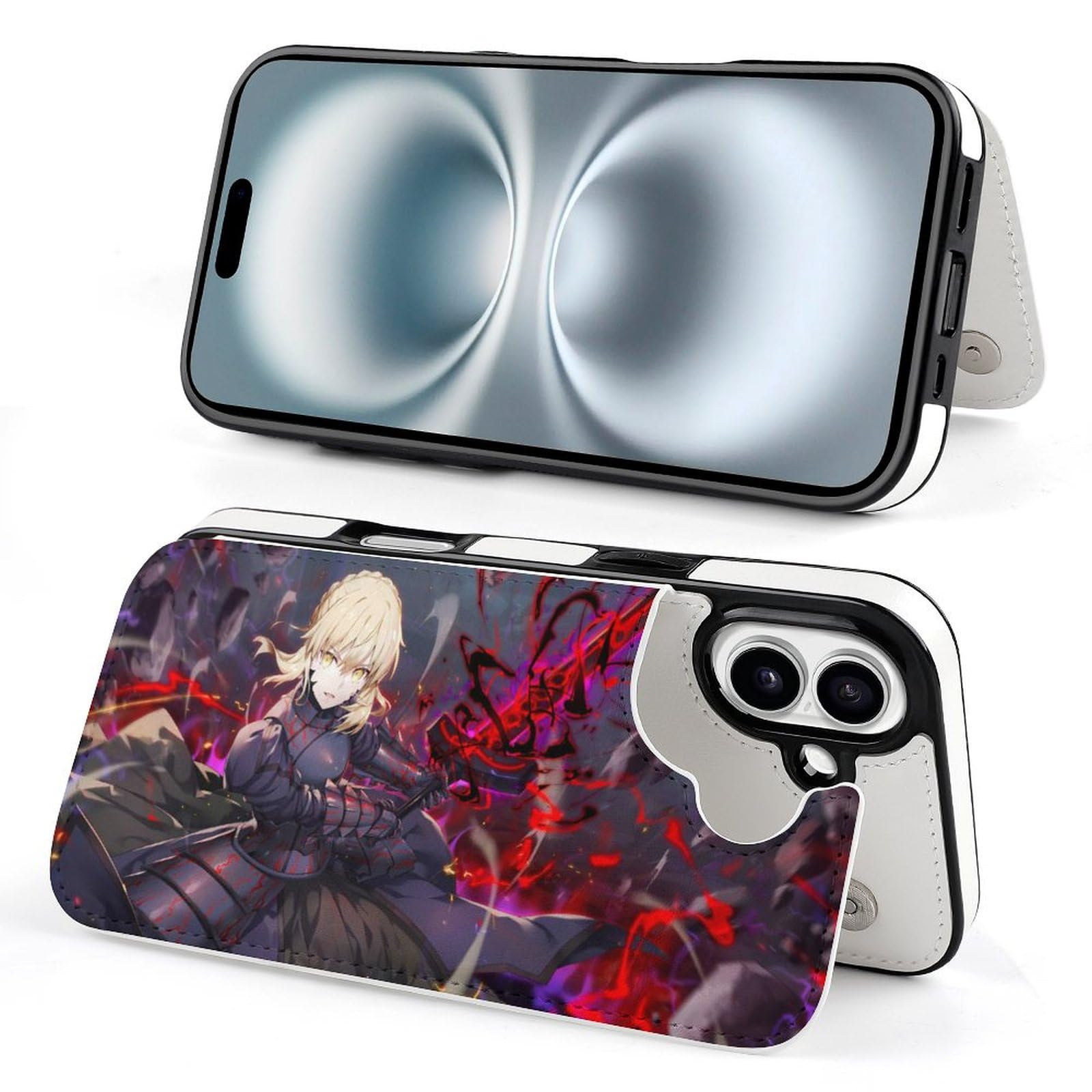 Amazon.co.jp: iPhone 16 Plus手帳型ケース アルトリア・ペンドラゴン