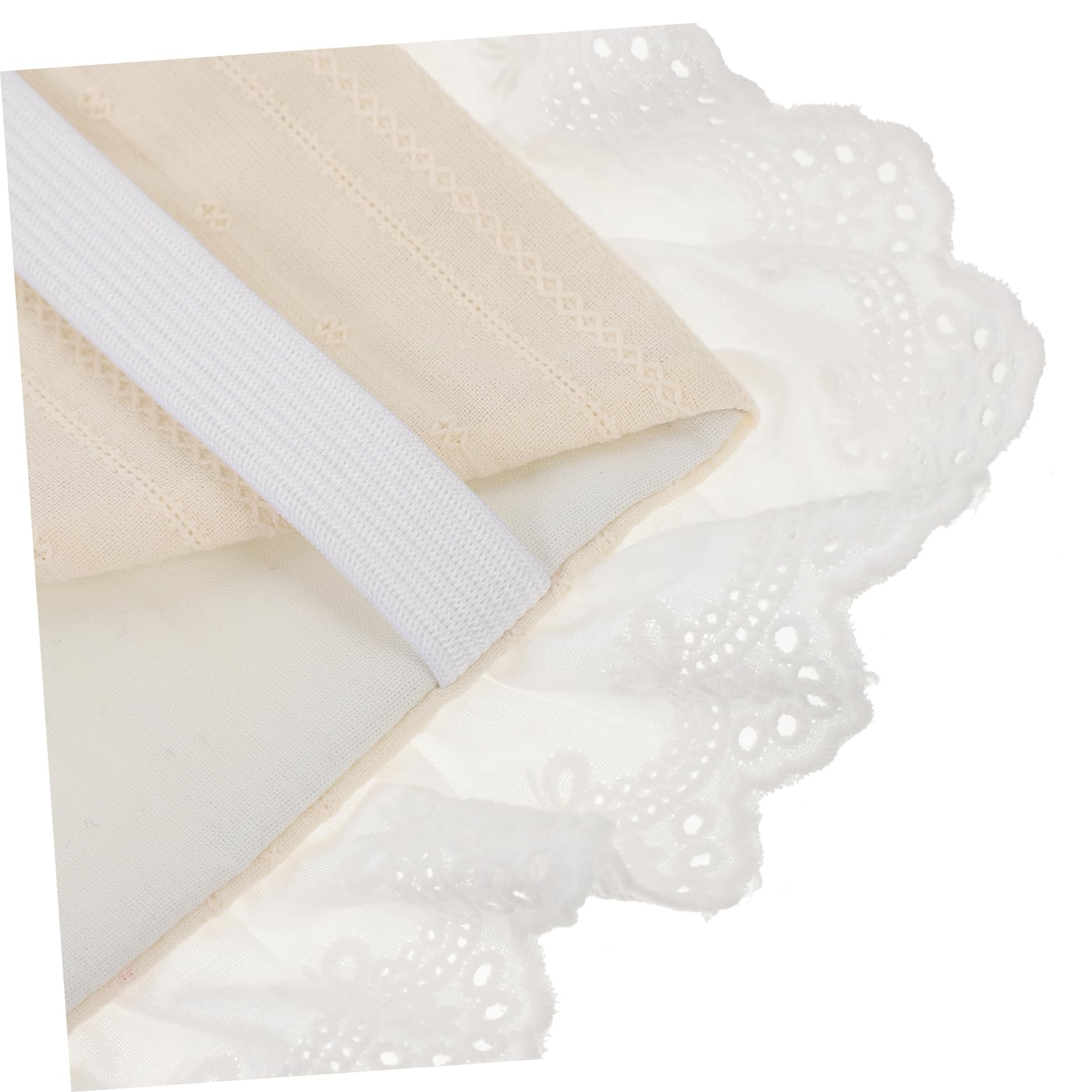NUOBESTY 3 Pièces couverture de livre Protège livre book sleeve décorer étuis à livres protecteur de livre créatif pochette de livre pour étudiant Mode livre en tissu Fait main a5 chiffon