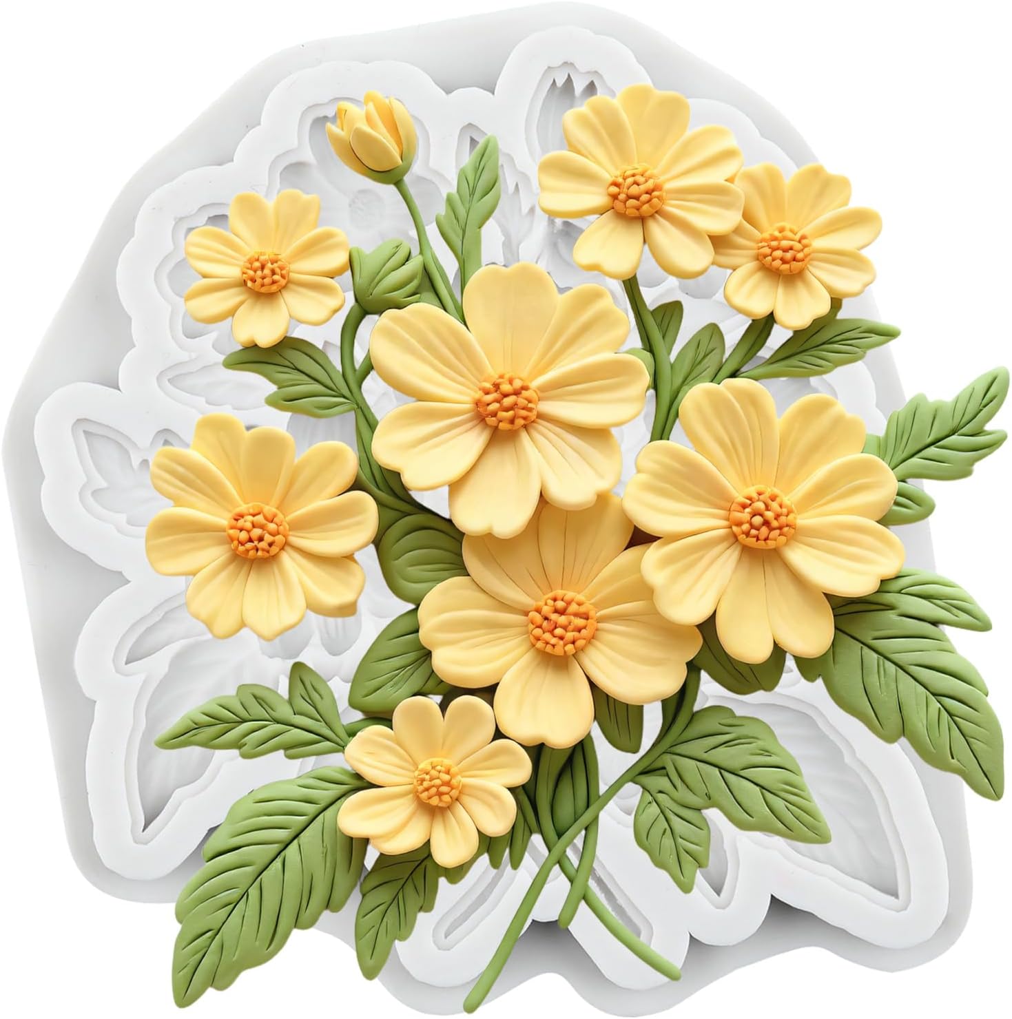 Daisy Polymer Clay Mold Daisy Flower Silicone Molds