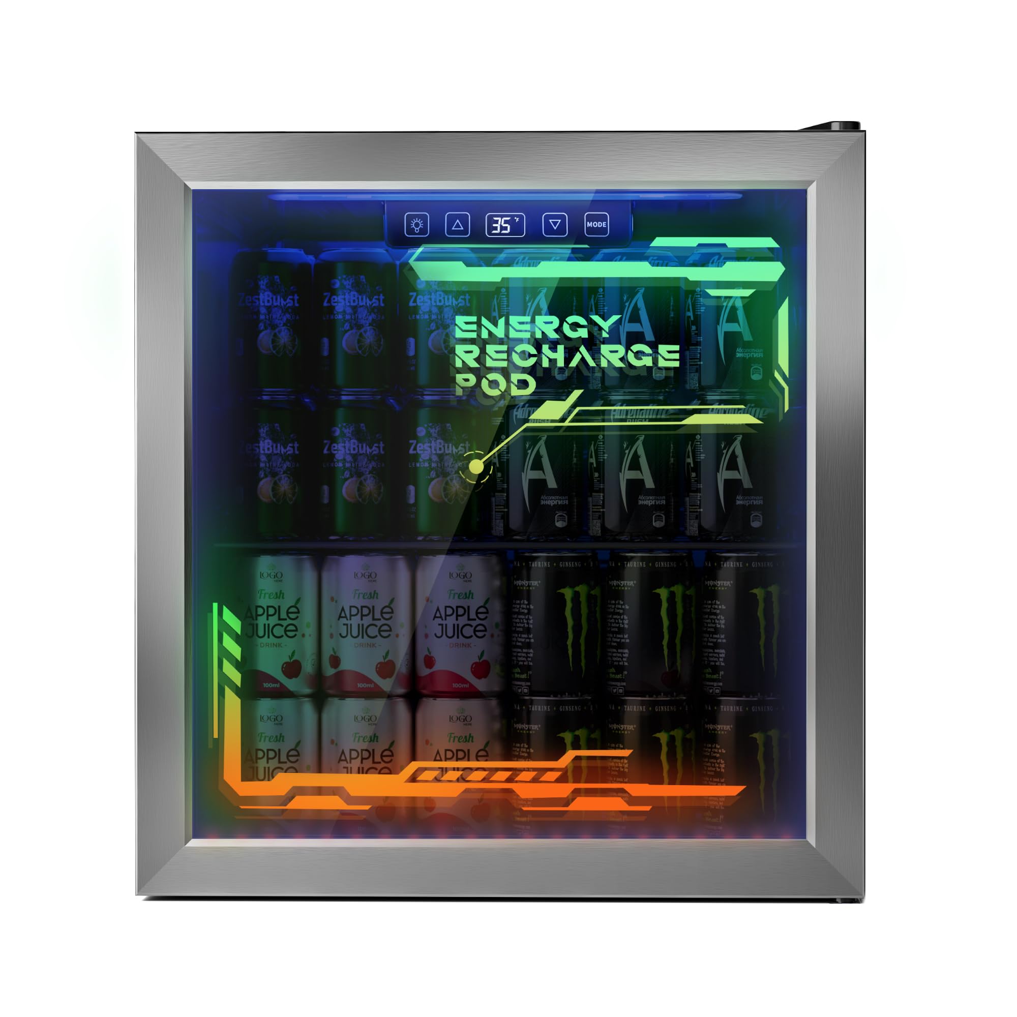 Tehanld 1090 1.8 cu ft Beverage Cooler Blue