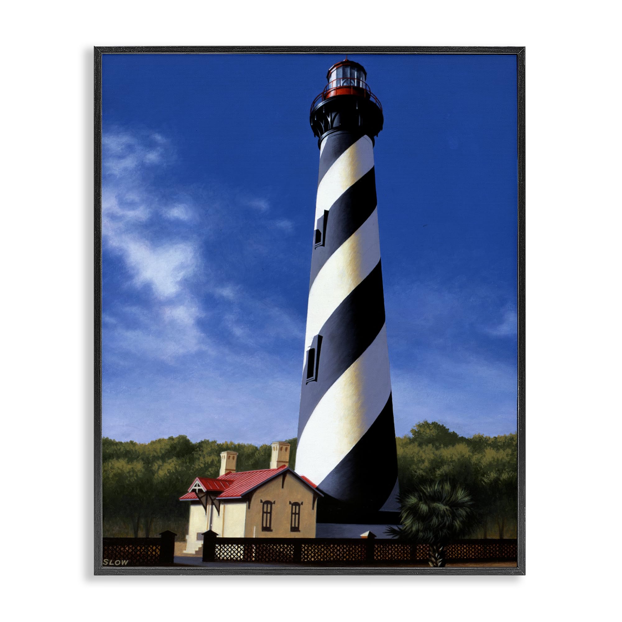 'St. Augustine Lighthouse'| Framed Giclee Art