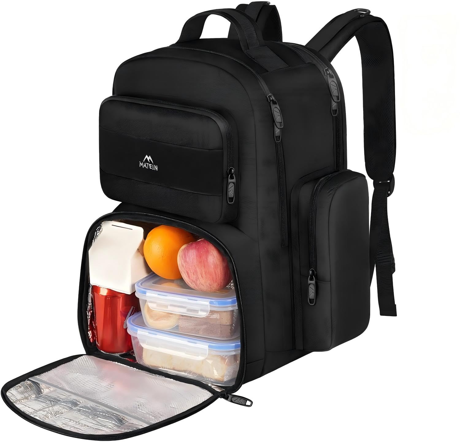 adult large laptop backpack with insulated cooler Amazon.com: MATEIN Lunch Backpack for Men Work, 15.6 Inch Tactical Backpack  with Lunch Compartment, Large Laptop Backpacks with Insulated Cooler Bag  for Travel Beach Camping Picnic Hiking, Black : Electronics