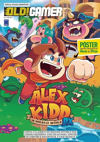 Superpôster OLD!Gamer - Alex Kidd in Miracle World