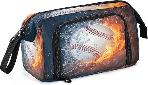 Miniatura 26 de SUABO Estuche para lápices de gran capacidad, bolsa de pantera negra rugiente, estuche para lápices, caja de papelería, bolsa de maquillaje