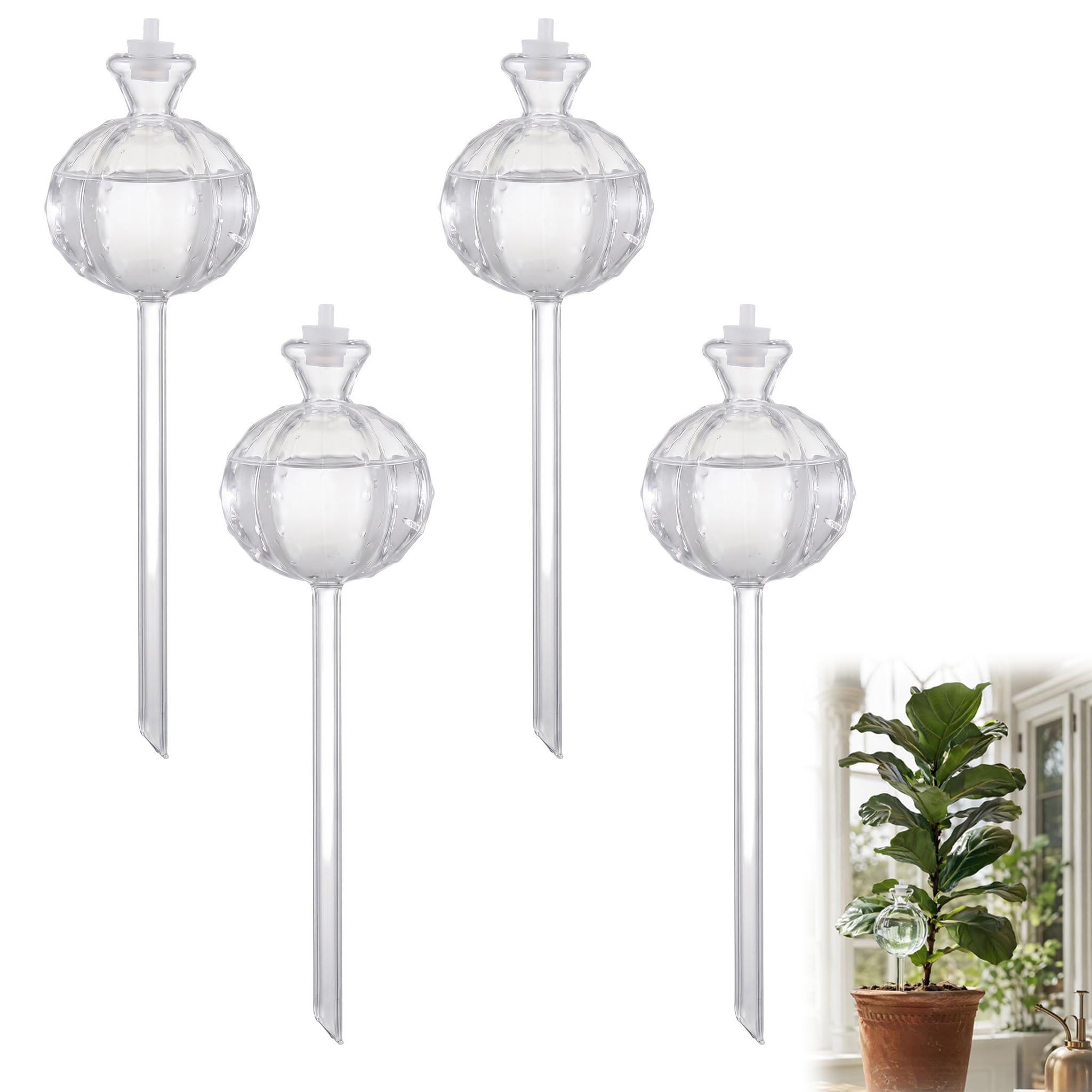 4PCS Plant Watering Globes, Self Watering Globes Self Waterings System