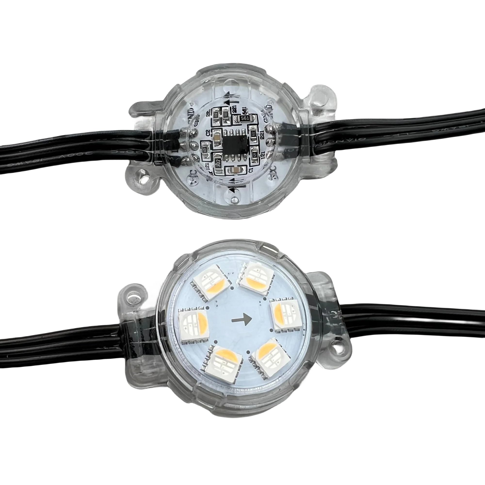 Amazon.com: SIKOWEI RGBW Addressable LED Puck Pixel Light DC24V
