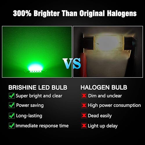 Miniatura 9 de 4 bombillas LED Festoon DE3175 de 1.102 in y 1.142 in, 2835 chipsets Canbus sin errores, 1.1 pulgadas, DE3021 3175 3022 N3, bombillas LED para