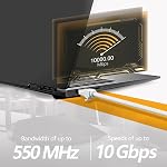 Ethernet Cable 25ft for Cat6/Cat5E, 40Gbps Support Cat8/Cat7, 24AWG Network Cable Indoor&Outdoor, Direct Burial Waterproof & UV Resistant, High Speed Snagless RJ45 LAN Cord -PC/Modem/Router, White