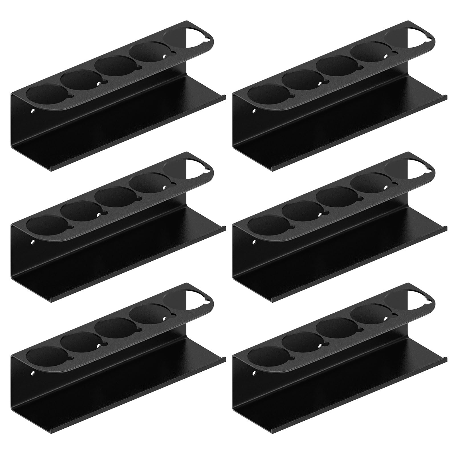 Touri 2 Pack Spray Can Holder for Garage and Workspace, Wall-Mounted Steel Aerosol Can Holder (10 Cans)