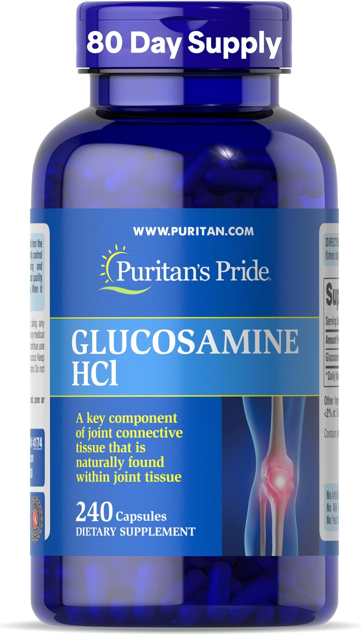 Glucosamine Sulfate 1000 mg-240 Capsules