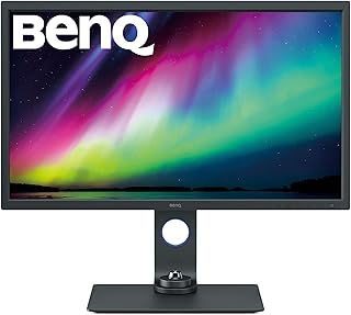 BenQ SW321C Photographer Monitor (AQcolor Technology, 32 inch, 4K UHD, AdobeRGB/P3 Wide Color, USB-C 60W, HDR, Hardware Calibration, Compatible for MacBook Pro M1/M2)