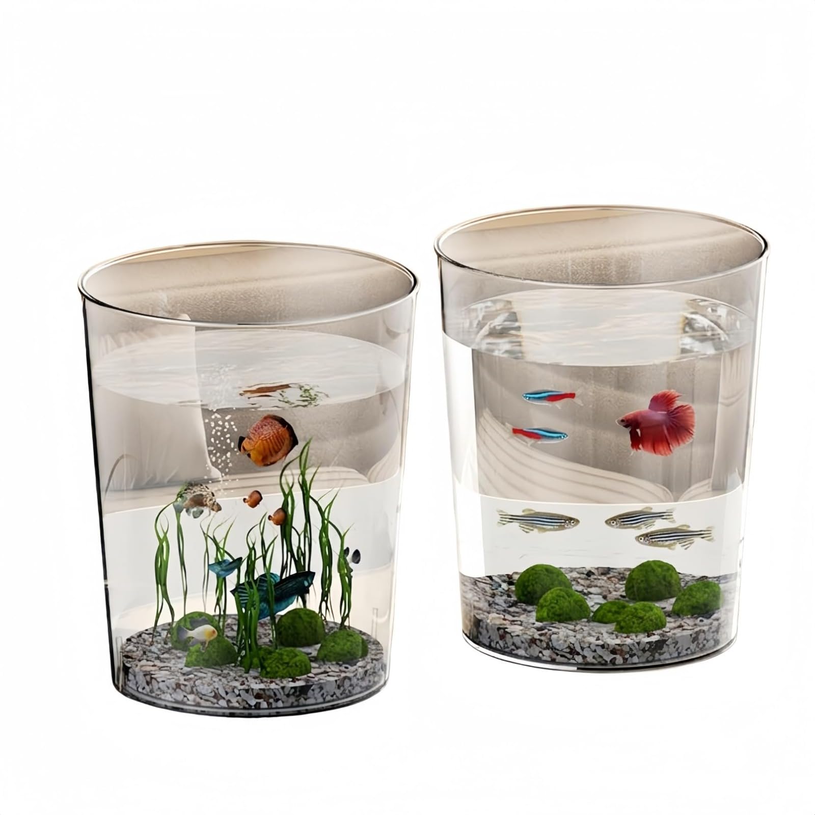 新品⭐シュプリーム⭐ロゴ ガラス アクアリウム 水槽 金魚鉢 テラリウム 花瓶 Amazon | 金魚鉢 水槽 円柱 加厚PET プラスチック水槽 メダカ 鉢 大型