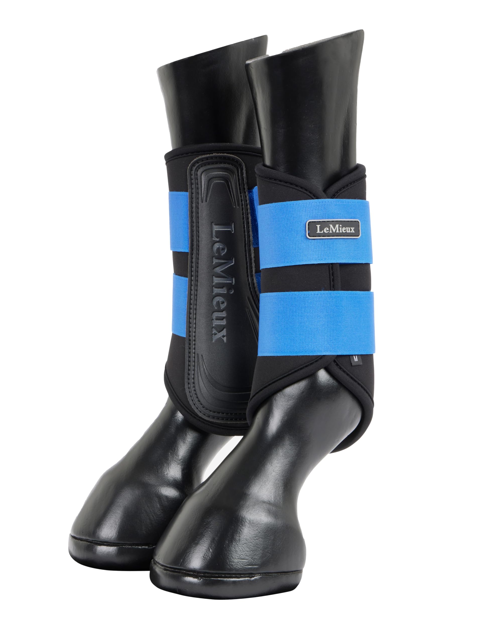 LeMieux Grafter Brushing Horse Boots - Benetton Blue - X-Large โ image 1