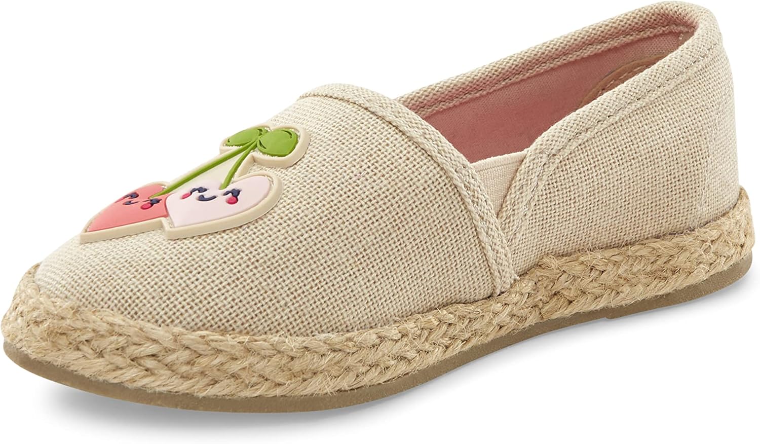 carter's Girls Ari Slip On Shoe, Khaki, 11 Little Kid