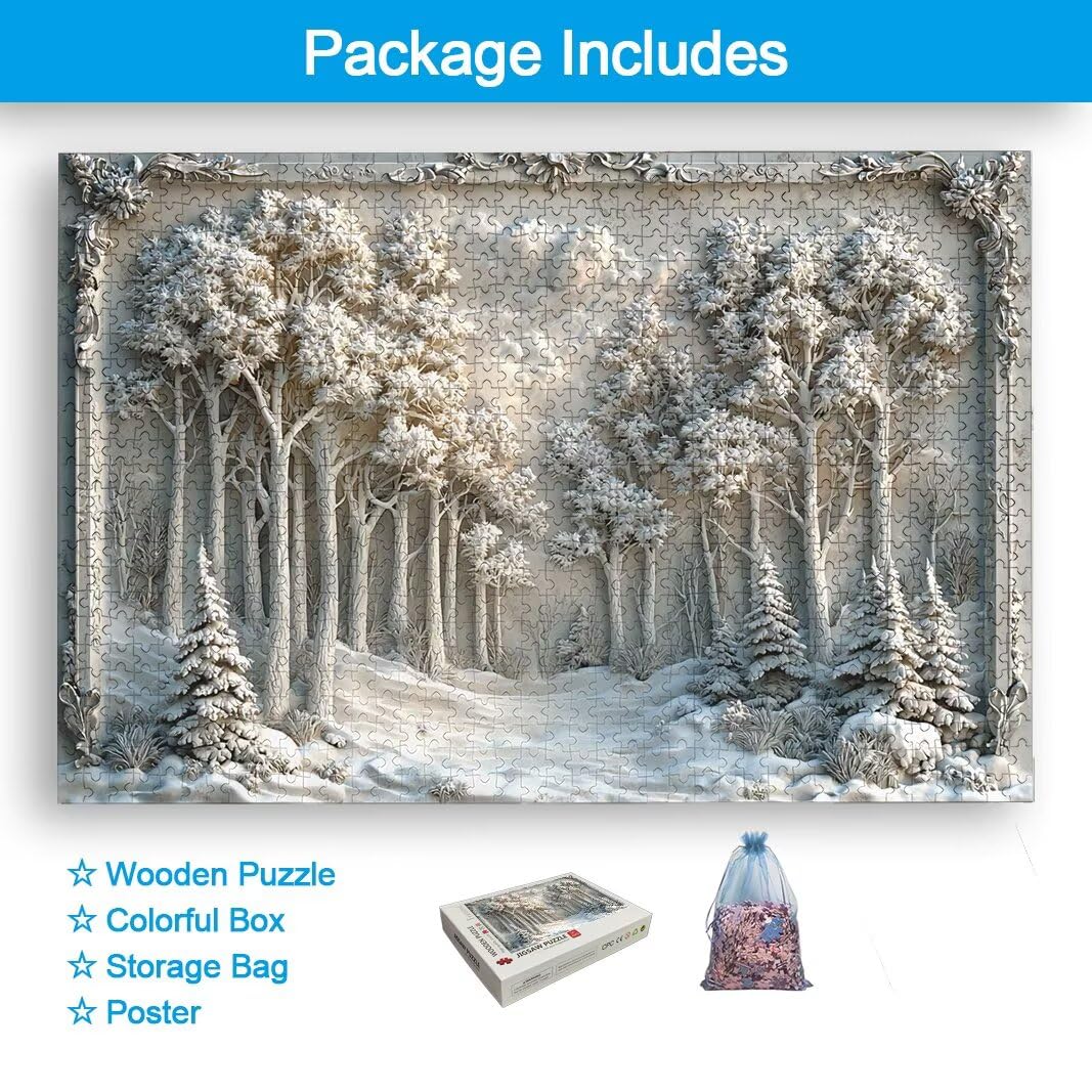 Puzzle Foresta, Puzzle 1000 Pezzi per Adulti, Regalo Donna/Uomo -2529