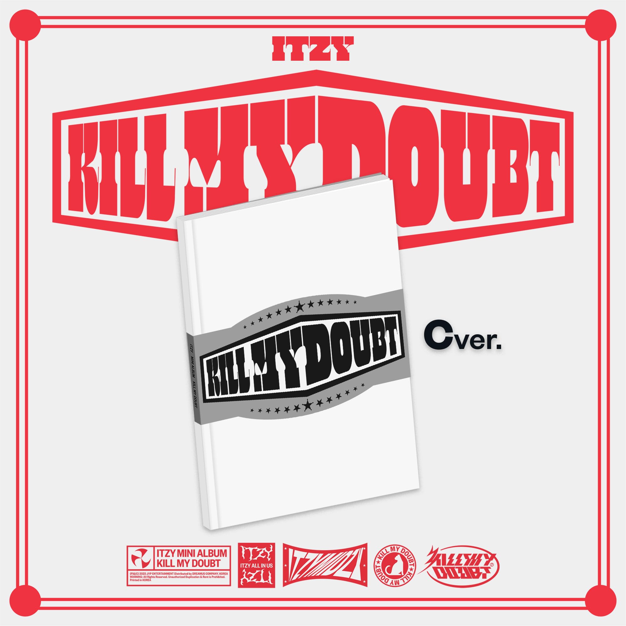 ITZY - Kill My Doubt (Ver. C) CD Album - Used