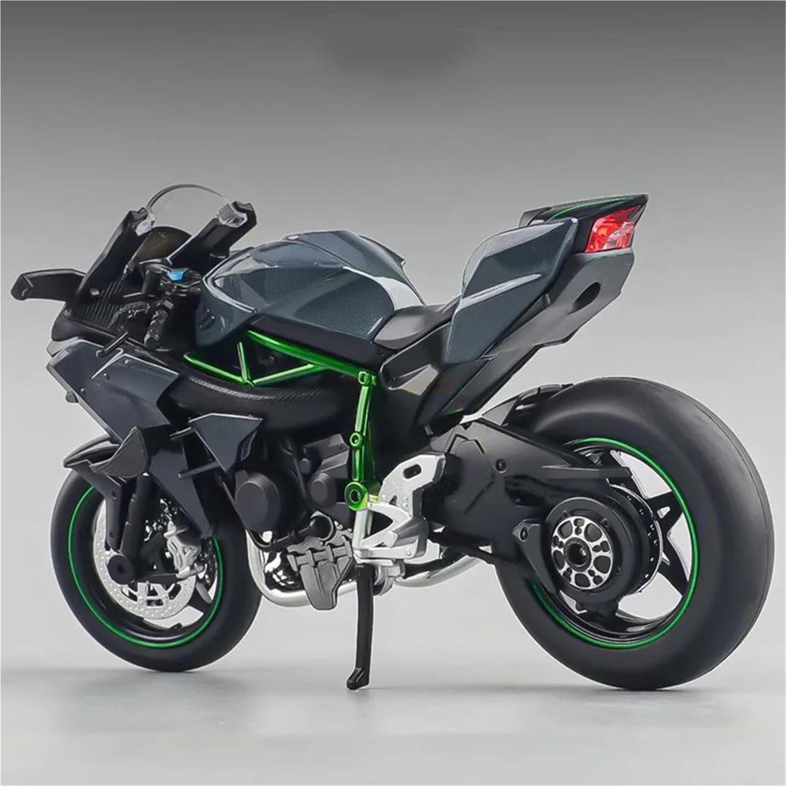 Modelo a Escala Modelo De Motocicleta Motocross A Escala 1/12, Juguete Colección, Regalo, Fundición A Presión, Producción para Kawasaki para Ninja H2R