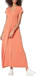 Amazon Essentials Women's Plus Size Surplice Maxi Dress