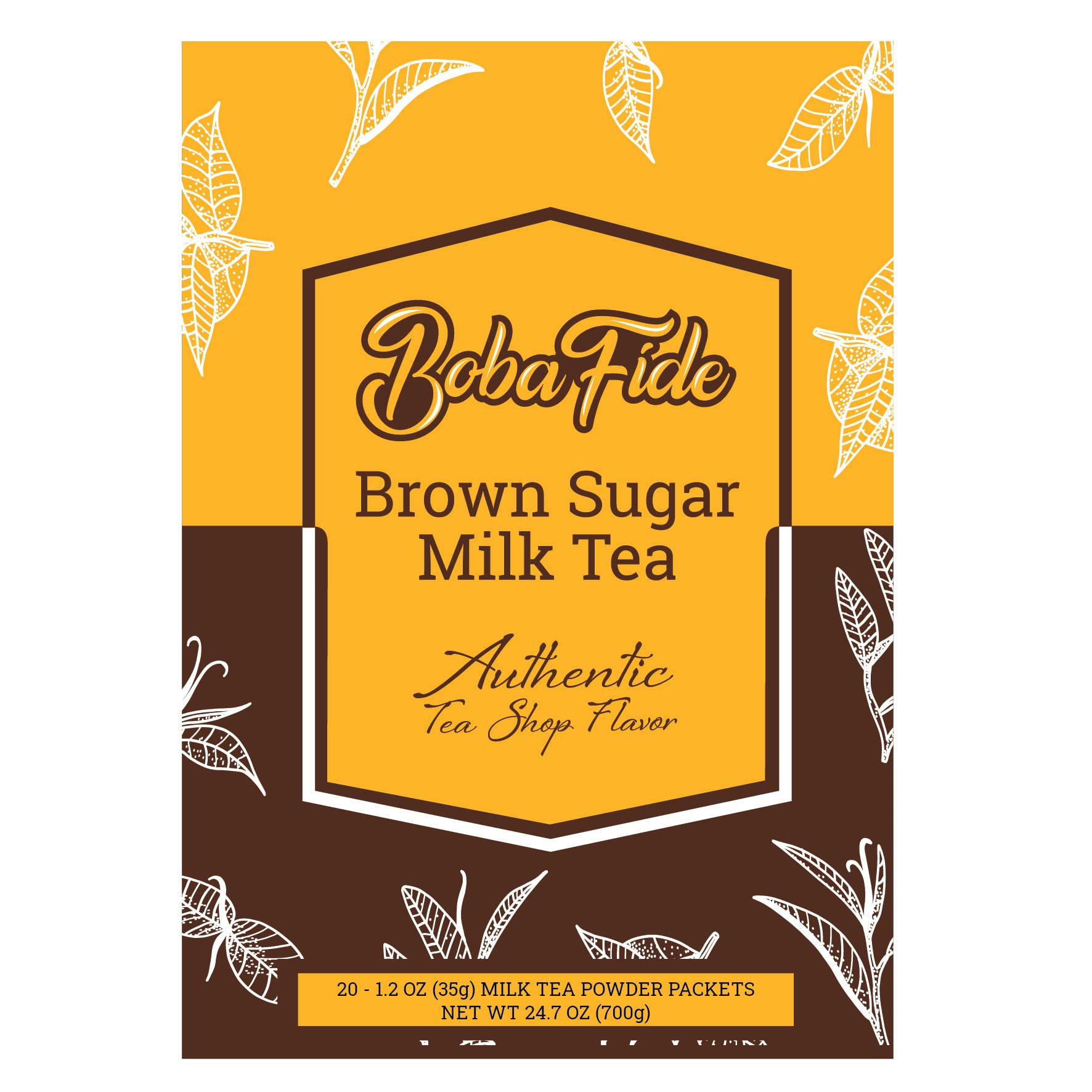 Buy BOBA FIDE Brown Sugar Boba Milk Tea Powder Great For Boba Bubble