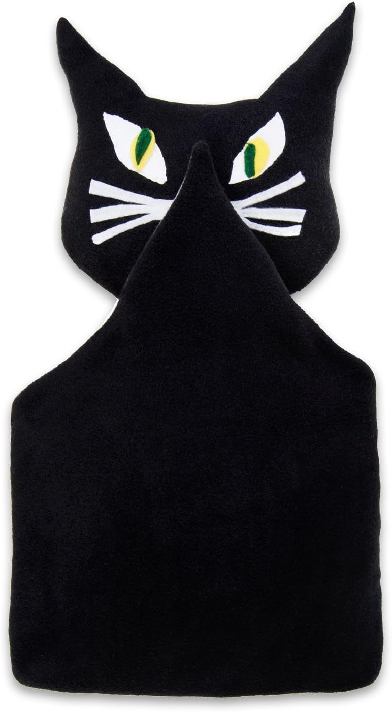 CAT PILLOW - This mysterious cat hides a message for you. Open the tail, andsee-ALL DottsChoice Pillows are UNIQUE PRESENTS, NOT ONLY FOR CAT LOVERS - They are PERFECT GIFTS for MOM, DAD - COOL GIFTS for BOYFRIEND / GIRLFRIEND - MEMORABLE PRESENT for GRANDPARENTS, or simply A BIRTHDAY PRESENT for a FRIEND - A MUST HAVE PIECE for NURSERY DECOR, a BABY ROOM ACCESSORY, but GREAT for ANY ROOM DECOR - They make an AWESOME CONVERSATION PIECE - They ALL HAVE AN ELEMENT OF SURPRISE - FABULOUS for TRAVELING KIDS, since they can be a pillow and toy in one - 100% MADE IN AMERICA - MACHINE WASHABLE