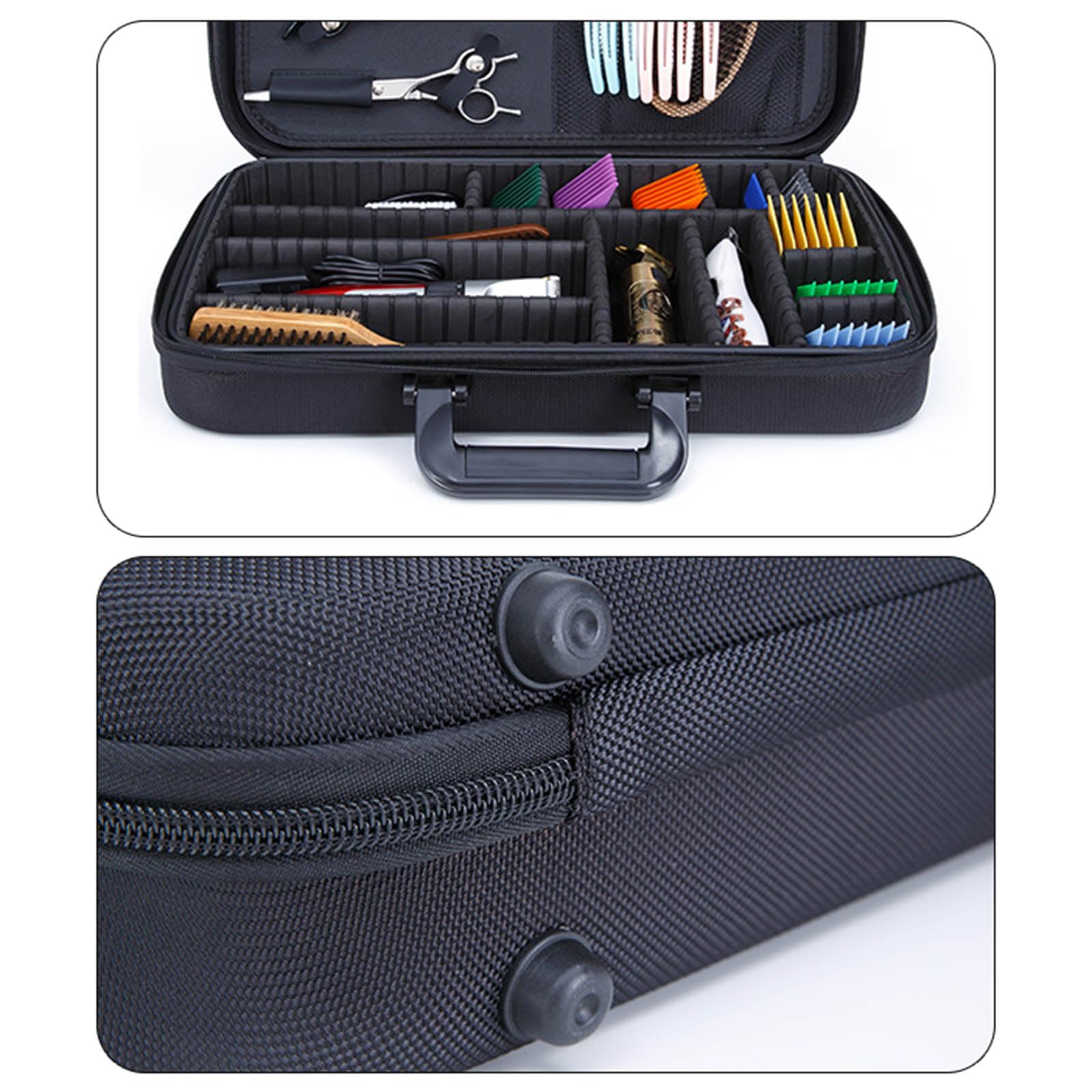 Professionelle Haarstyling-Box, praktischer Haartrockner, Lockenwickler und Glätteisen, Aufbewahrungskoffer, Zubehör für Frauen