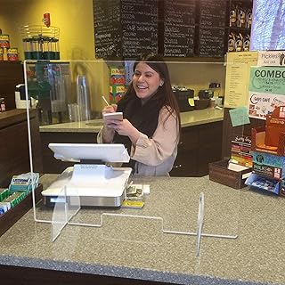 Sneeze Guard Shield by GAVI - Acrylic Protection (Bulk 5 Quantity - 30