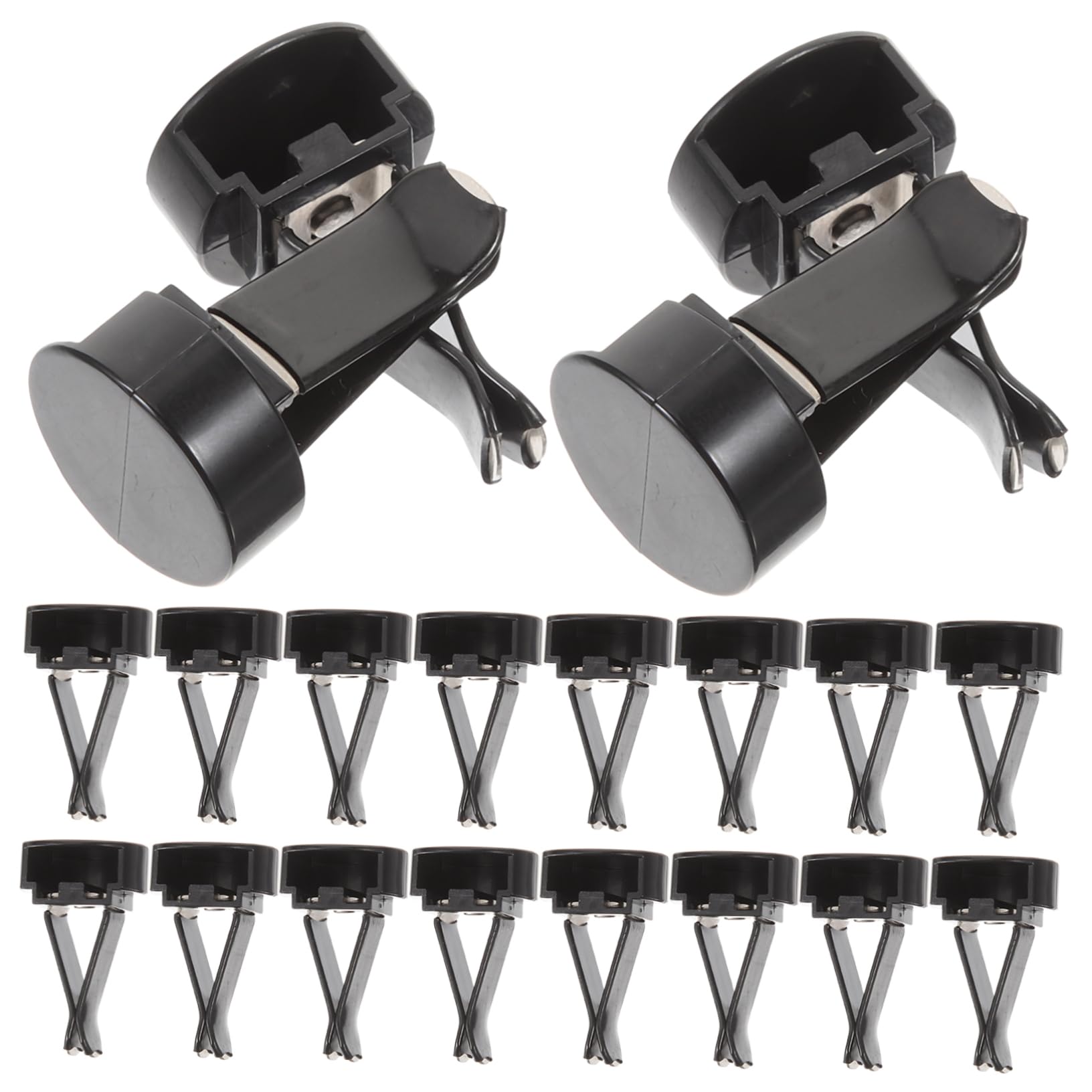 100pezzi Clip per Bocchetta d Aria Auto Clip per Deodoranti Auto per Accessori per Interni Realizzati in Materiali Plastici Sicuri e Durevoli