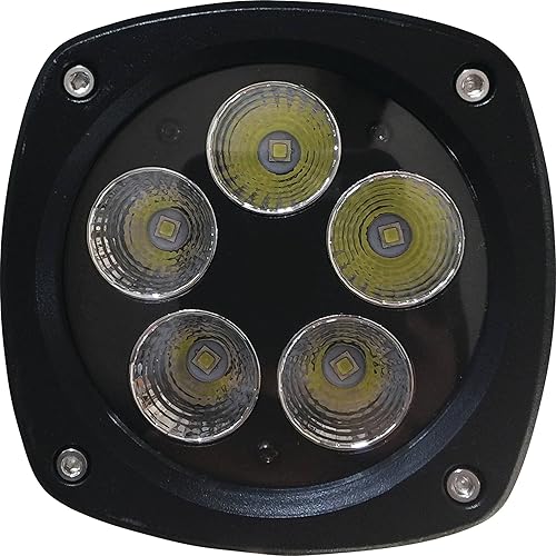 Miniatura 2 de TIGERLIGHTS Tiger Lights TL500S - Foco LED compacto de 50 W, 9 V, compatible con/reemplazo para Caterpillar 415F2ST, 416D, 416EST, 416F2ST,