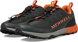 Merrell Unisex Child Agility Peak Hiking Shoes - Quantum Grip, EVA Cushion, Bungee Laces for Trails & Play