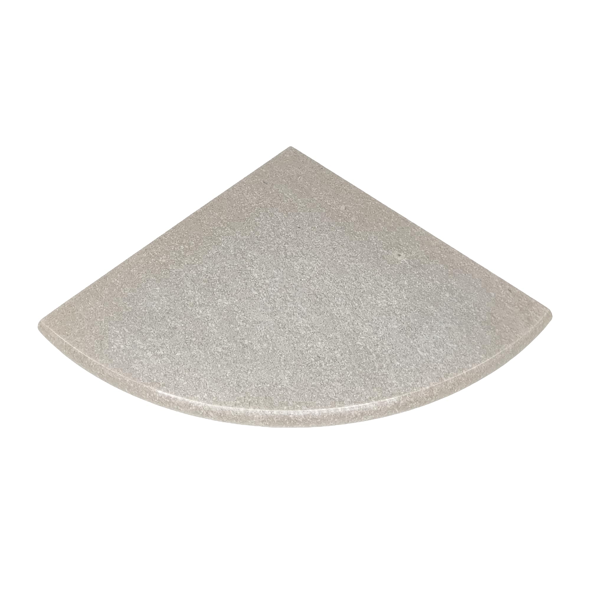 Amazon.com: GEOONA Gray 9 Inch Marble Corner Shower Shelf for Bathroom ...