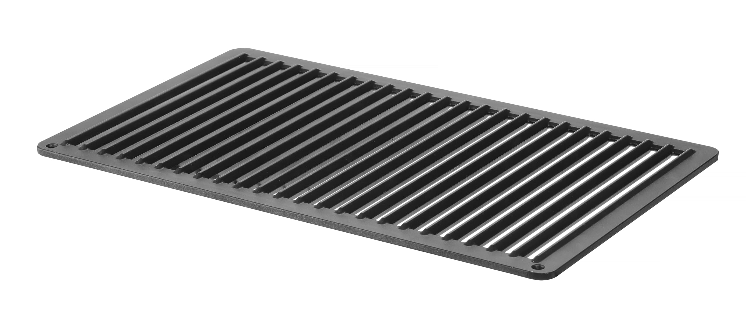 HENDI Grillrost, CONVECTOMAT, zur Verwendung im Backofen, gerillt, PTFE Antihaftbeschichtung, Temperaturbeständig bis 200°C, Grillplatte, Grillgitter, GN1/1, 530x325x(H)15mm, Aluminiumguss