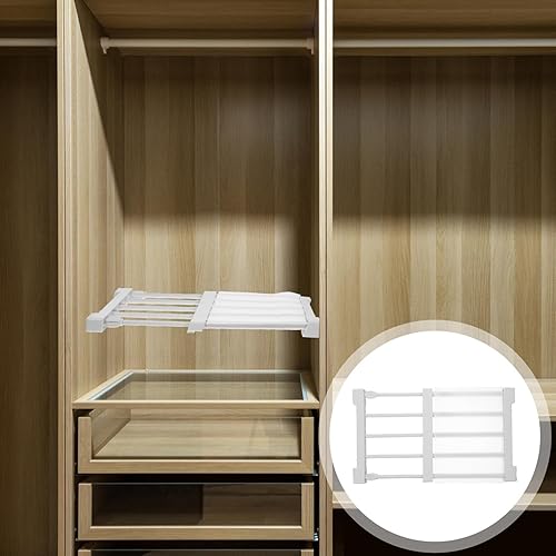 Vista 8 de Cabilock Armario divisor blanco clavo Pp almacenamiento artefacto armario división tablero