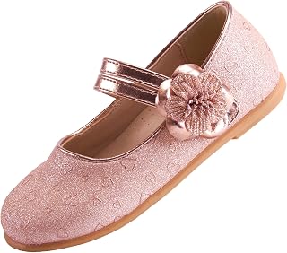 EIGHT KM - Kleinkind Mädchen Kleid Ballerinas Schuhe - Mary Jane Wohnungen - Prinzessin Hochzeit Schuhe