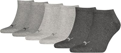 PUMA Unisex Unisex Sneaker Plain Sneaker Sock (3er Pack)