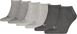 PUMA Unisex Unisex Sneaker Plain Sneaker Sock (3er Pack)